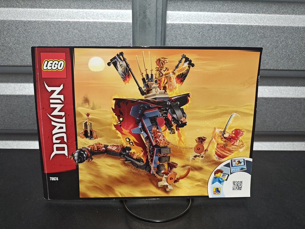LEGO Ninjago 70674 Fire Fang Instruction Manual